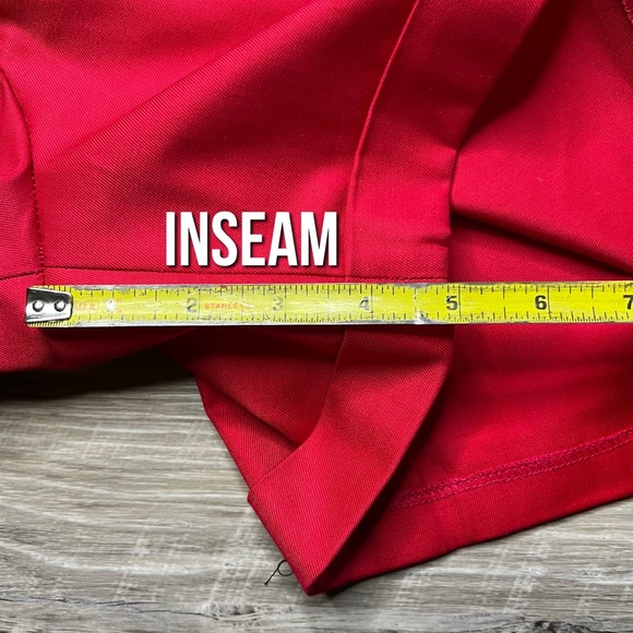 vintage 80s Casablanca : pleated fuchsia shorts - Picture 9 of 12